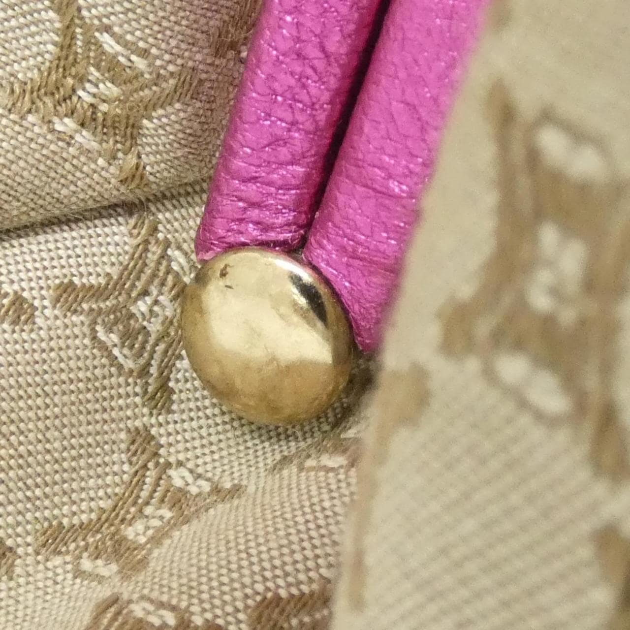 CELINE Bag Canvas Beige Canvas Rank A - Thumbnail 7