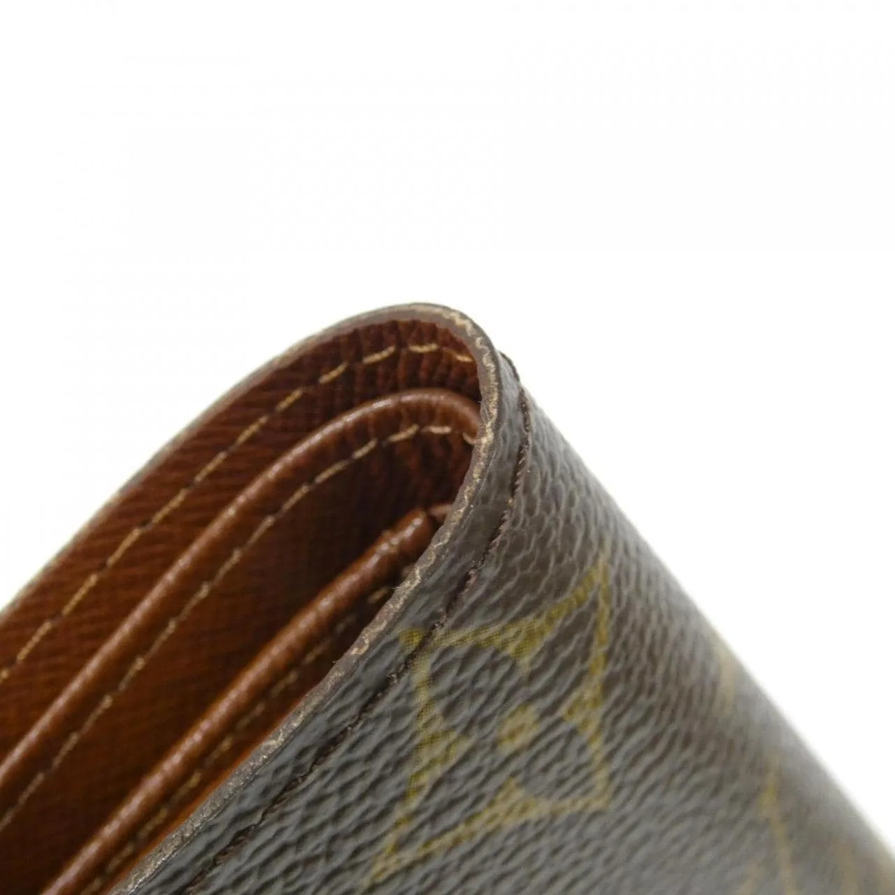 LOUIS VUITTON M61666 Wallet Monogram 黑色 Monogram 中古品A - 縮圖 3