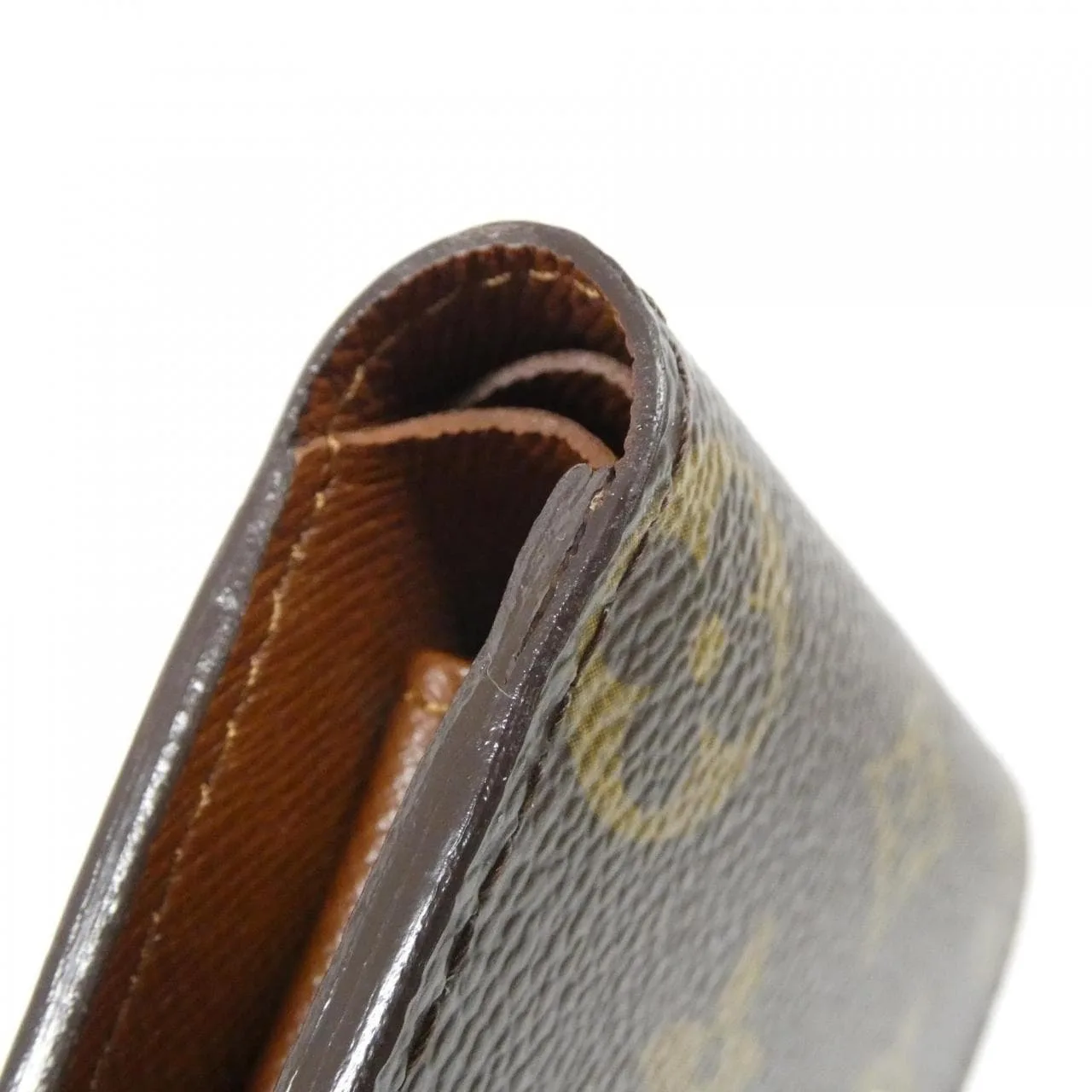 LOUIS VUITTON M61666 Wallet Monogram 黑色 Monogram 中古品A - 縮圖 5