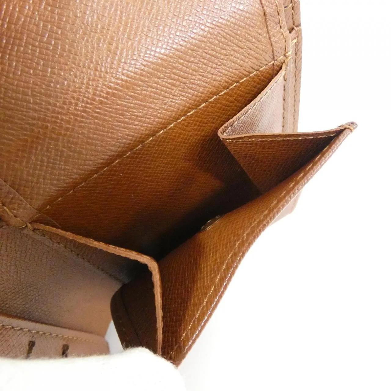 LOUIS VUITTON M61666 Wallet Monogram 黑色 Monogram 中古品A - 縮圖 7