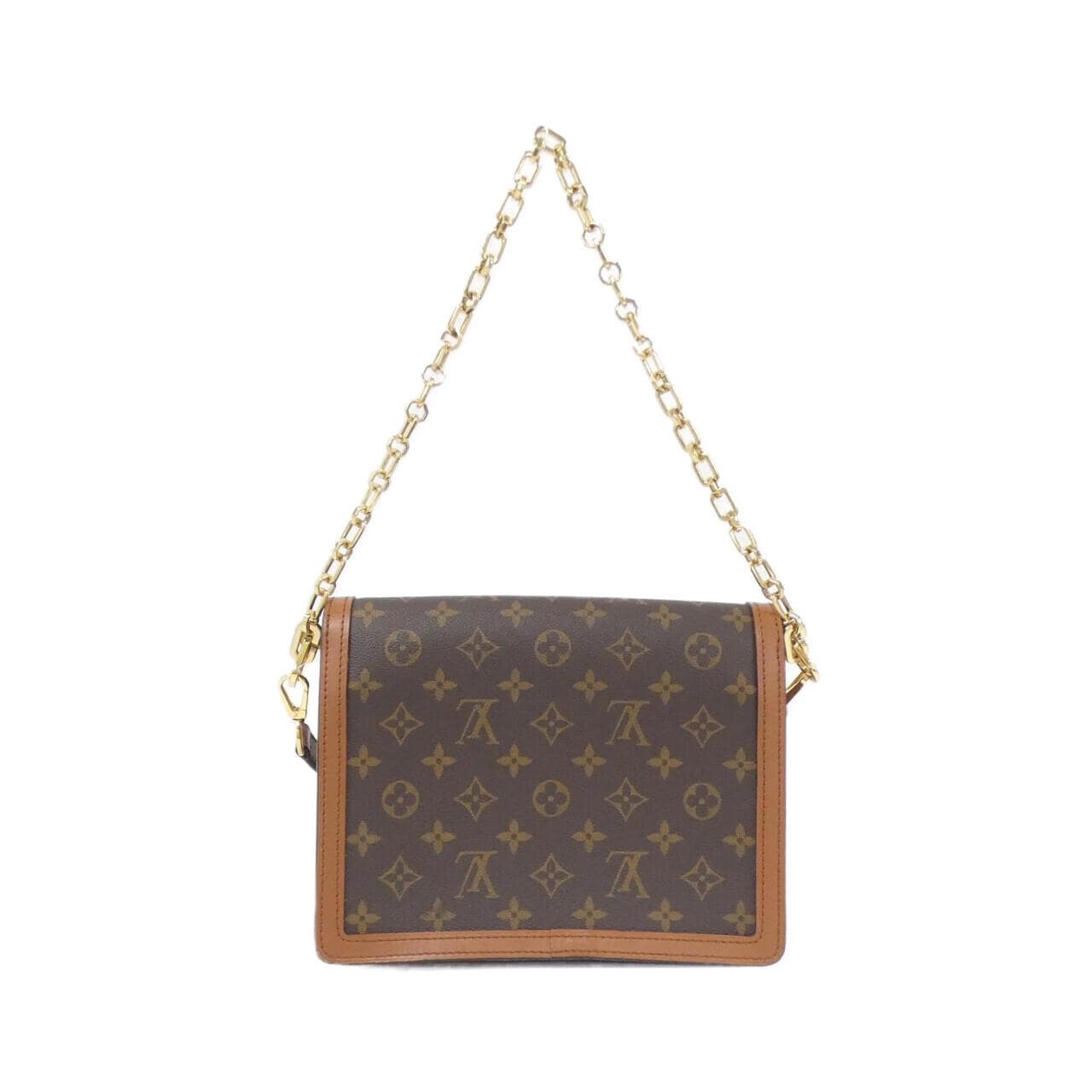 LOUIS VUITTON Dauphine M45958 Shoulder Bag Monogram Black Monogram - Thumbnail 2