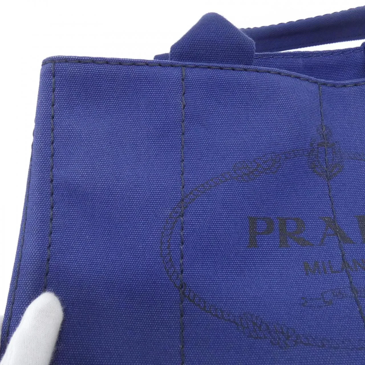 PRADA BN2642 Handbag 黑色 中古品A - 縮圖 5