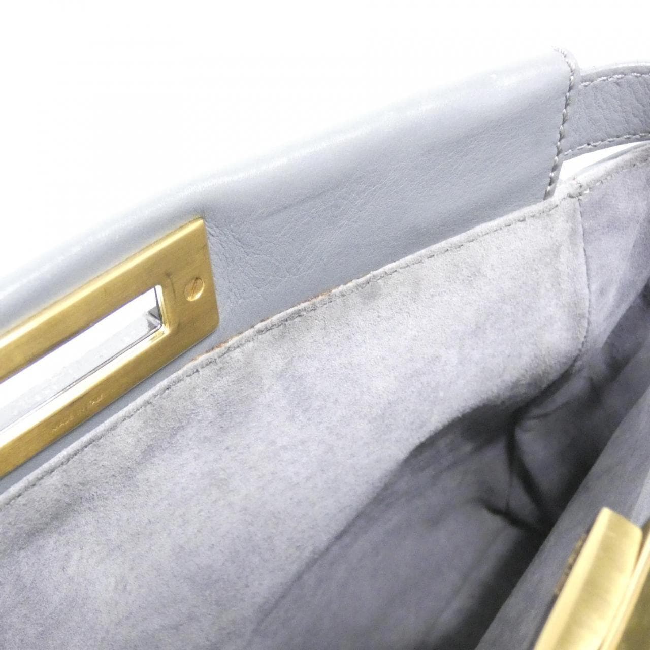 FENDI Peekaboo 8BN226 FZN Bag Leather 黑色 皮革 中古品A - 縮圖 10