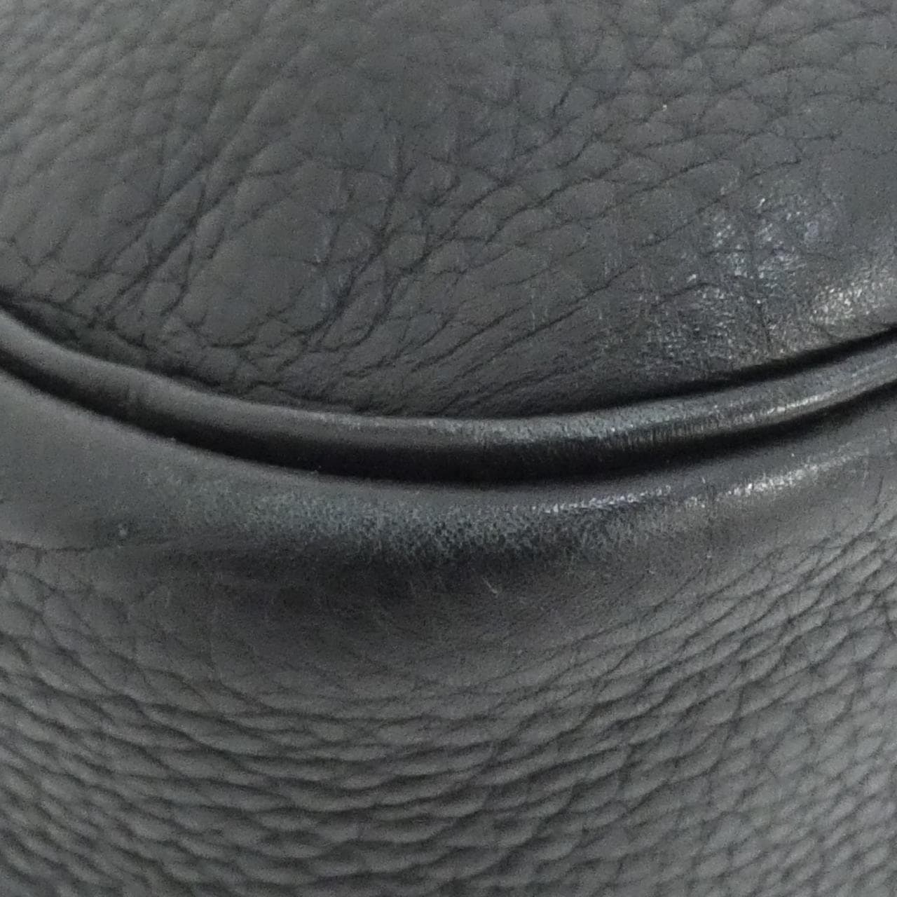 HERMES HERMÈS Shoulder Bag Clemence 黑色 Clemence 皮 中古品A - 縮圖 3