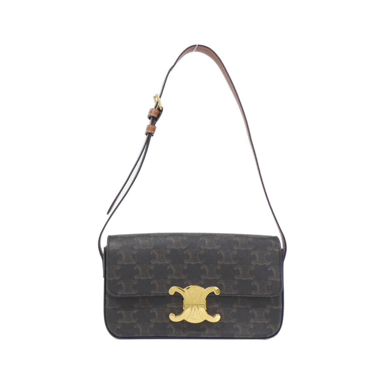 CELINE 194142CUZ Shoulder Bag Canvas