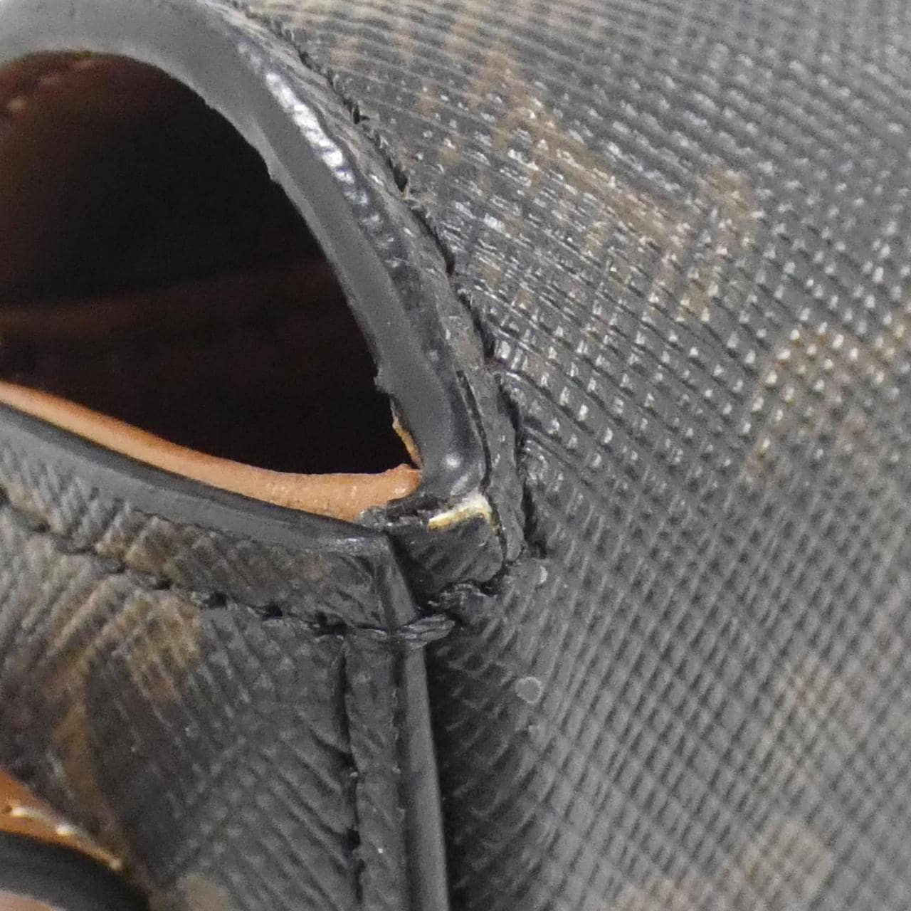 CELINE 194142CUZ Shoulder Bag Canvas Black Canvas - Thumbnail 5