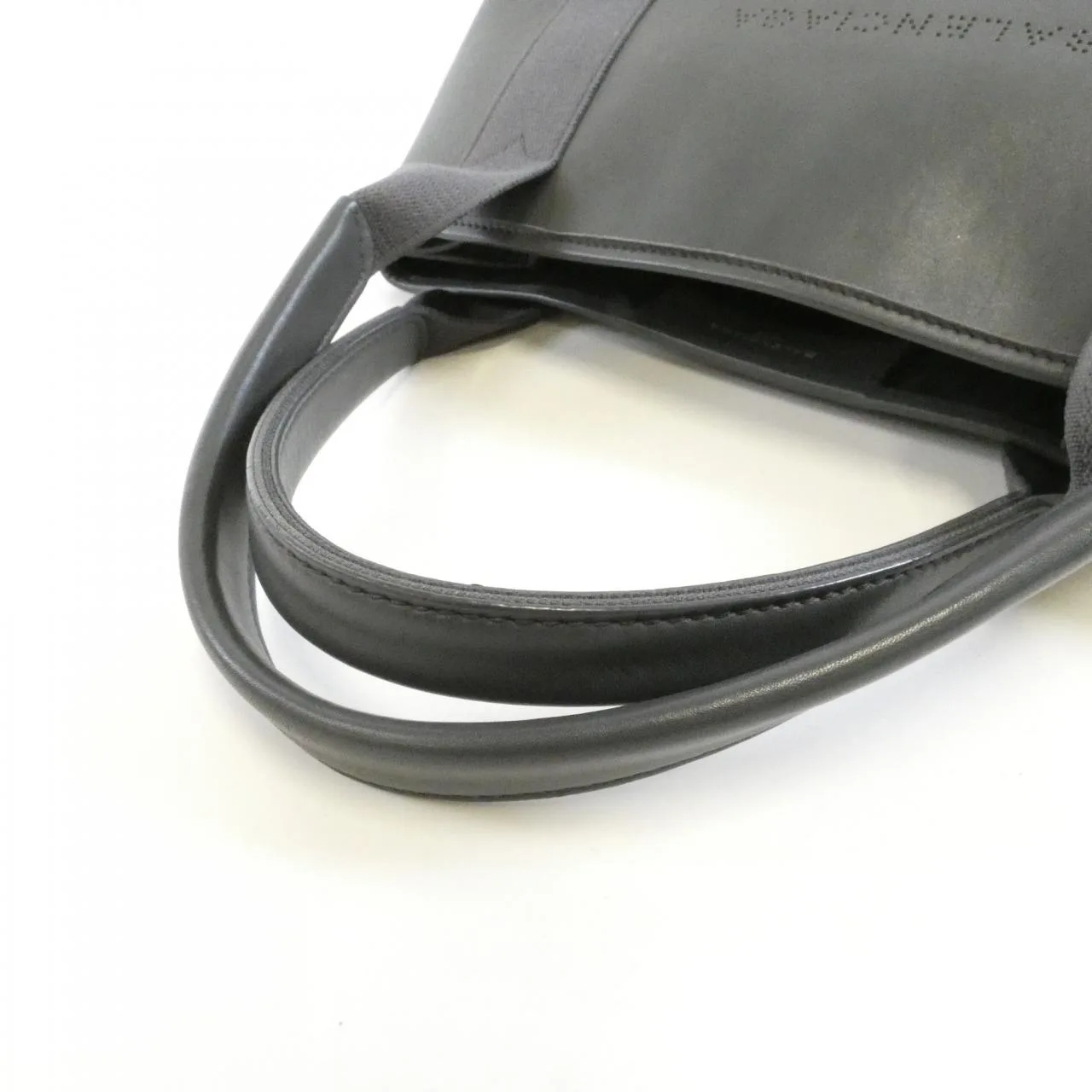 BALENCIAGA 339933 0CH1N Handbag Leather 深藍色 皮革 中古品A - 縮圖 5