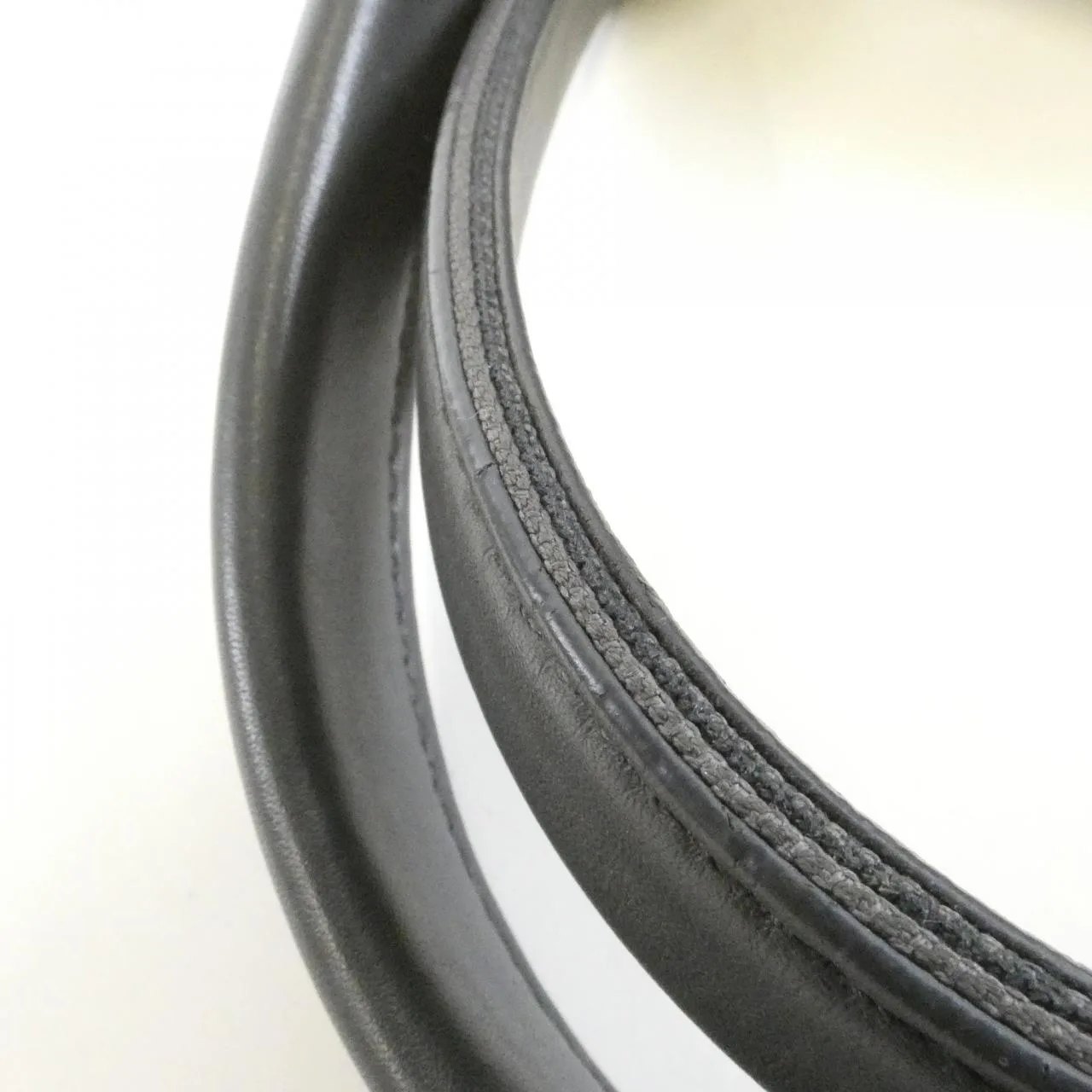 BALENCIAGA 339933 0CH1N Handbag Leather 深藍色 皮革 中古品A - 縮圖 6