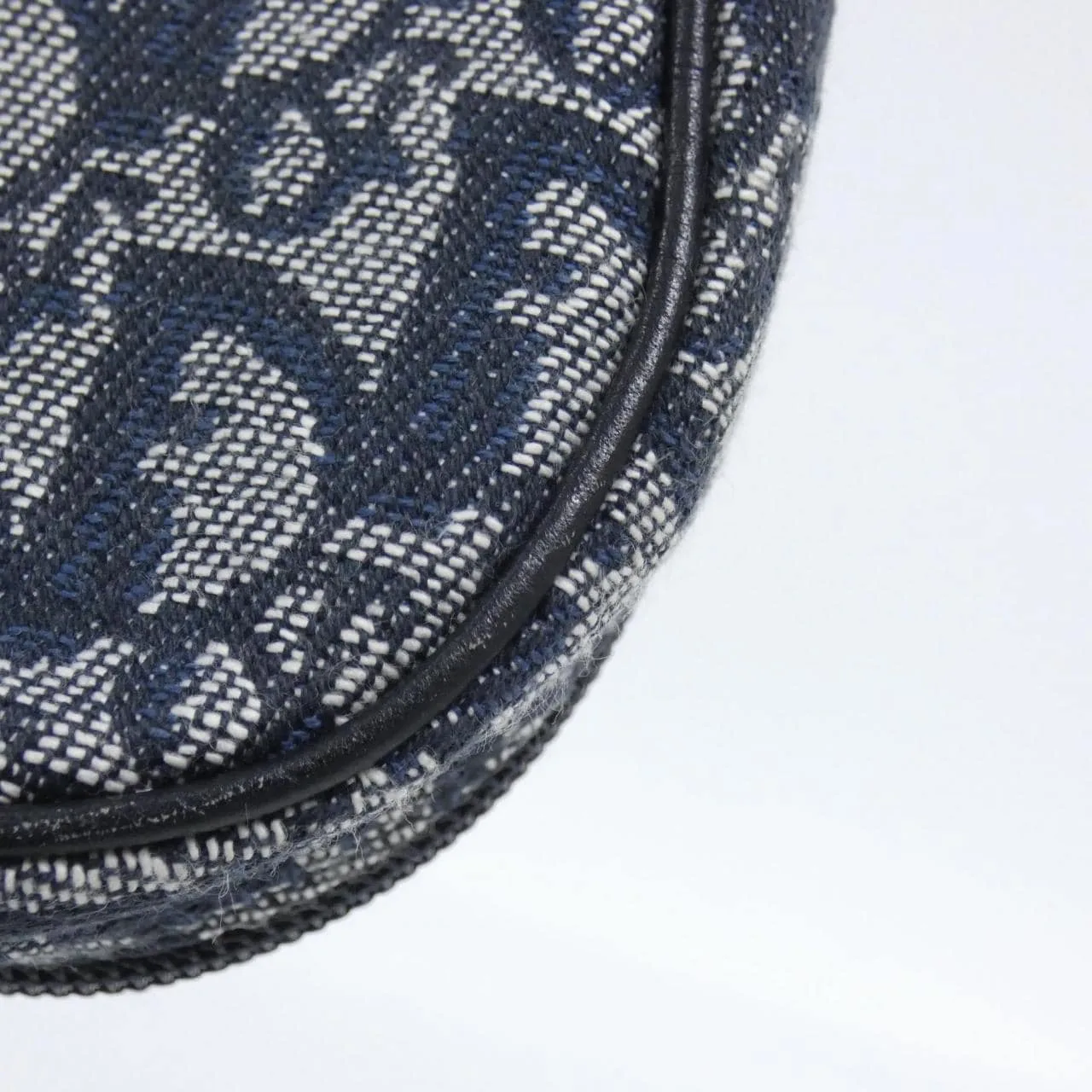 DIOR Pouch Canvas Blue Canvas Rank A - Thumbnail 5