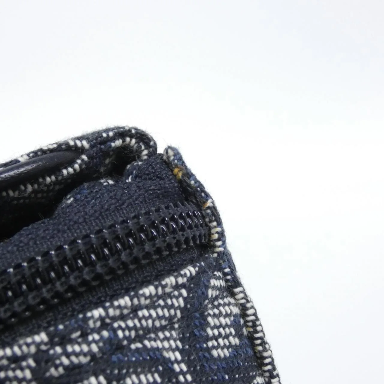 DIOR Pouch Canvas Blue Canvas Rank A - Thumbnail 6