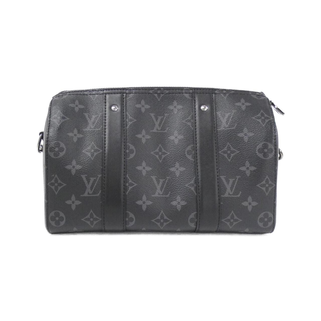 LOUIS VUITTON Keepall M45936 Shoulder Bag Monogram Black Monogram Rank A - Thumbnail 2