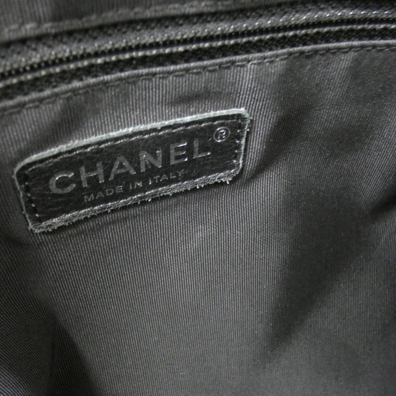 CHANEL Shoulder Lambskin Black Lambskin - Thumbnail 9