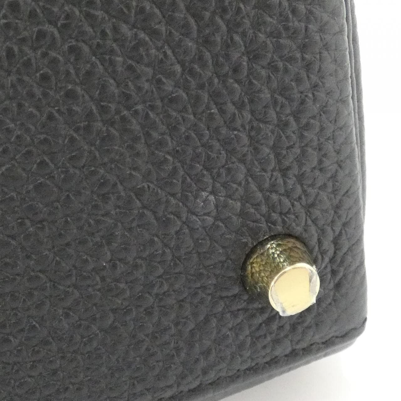 HERMES HERMÈS Kelly 027630CC Bag Togo Black Togo Leather - Thumbnail 4