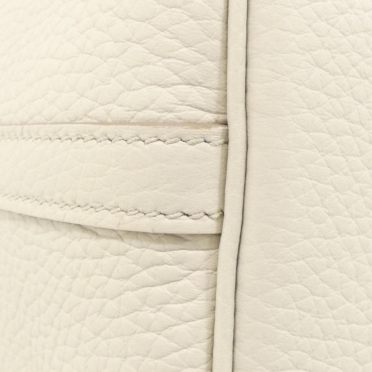 HERMES HERMÈS Picotin 060991CK Bag Clemence 黑色 Clemence 皮 中古品A - 縮圖 2