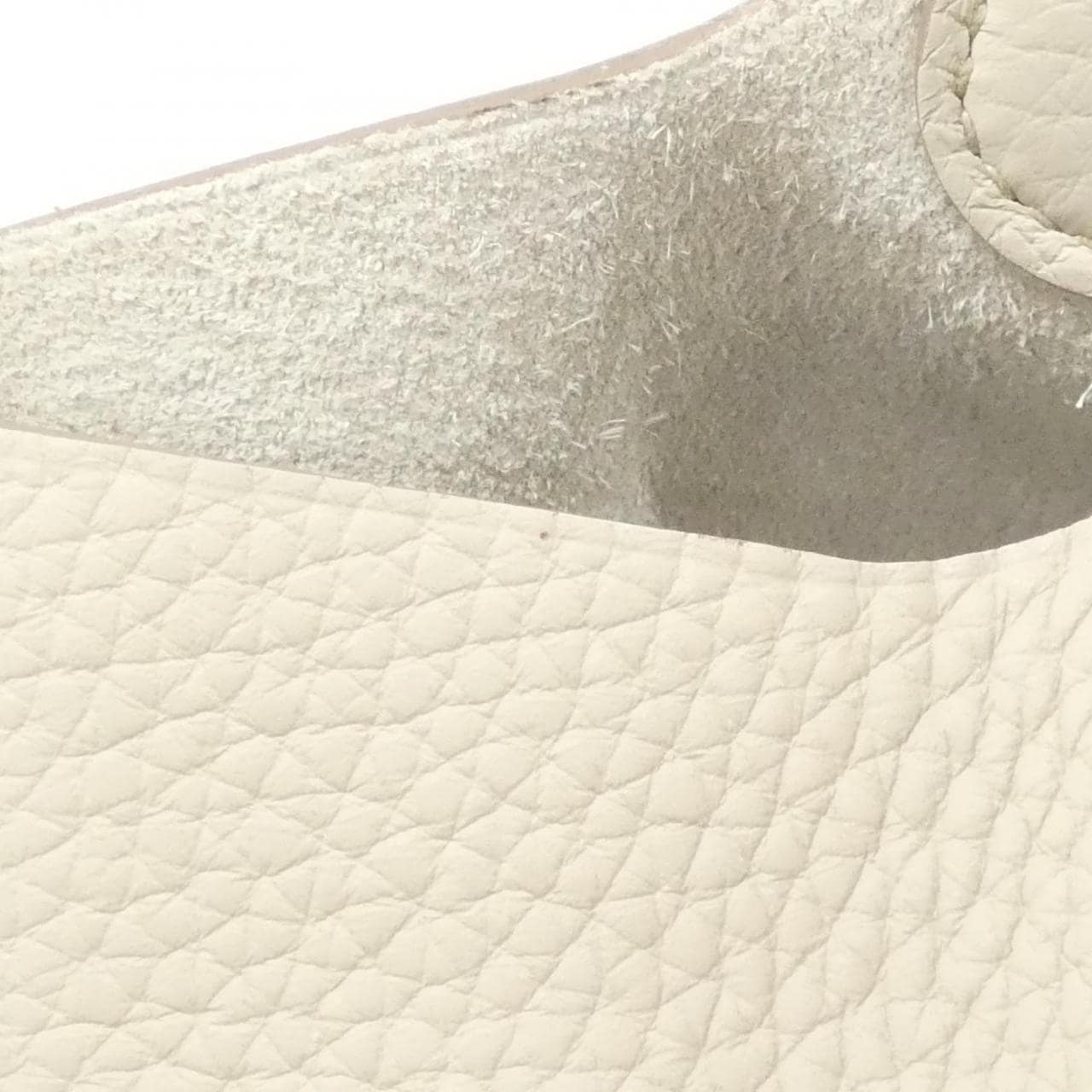 HERMES HERMÈS Picotin 060991CK Bag Clemence 黑色 Clemence 皮 中古品A - 縮圖 4