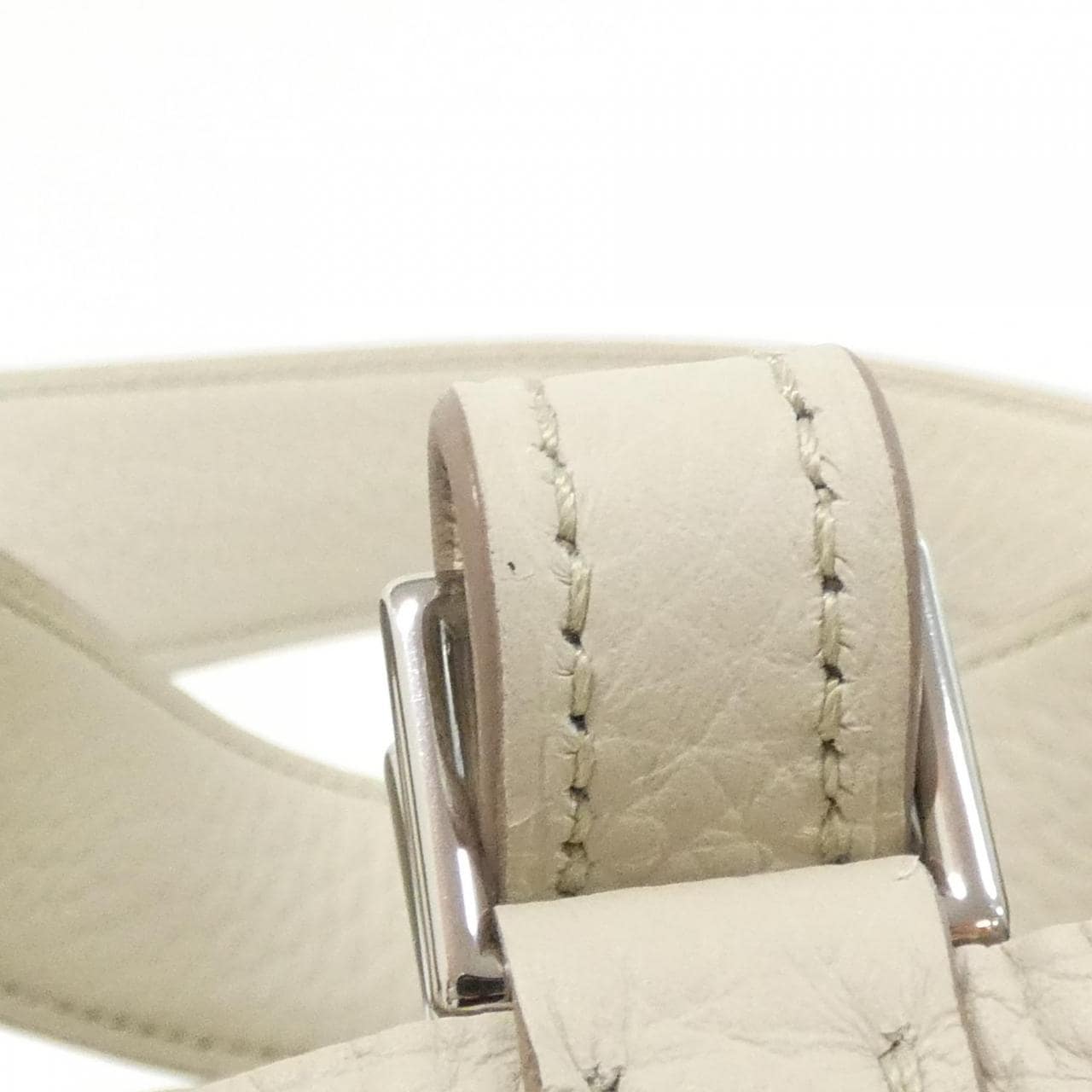 HERMES HERMÈS Picotin 060991CK Bag Clemence 黑色 Clemence 皮 中古品A - 縮圖 5