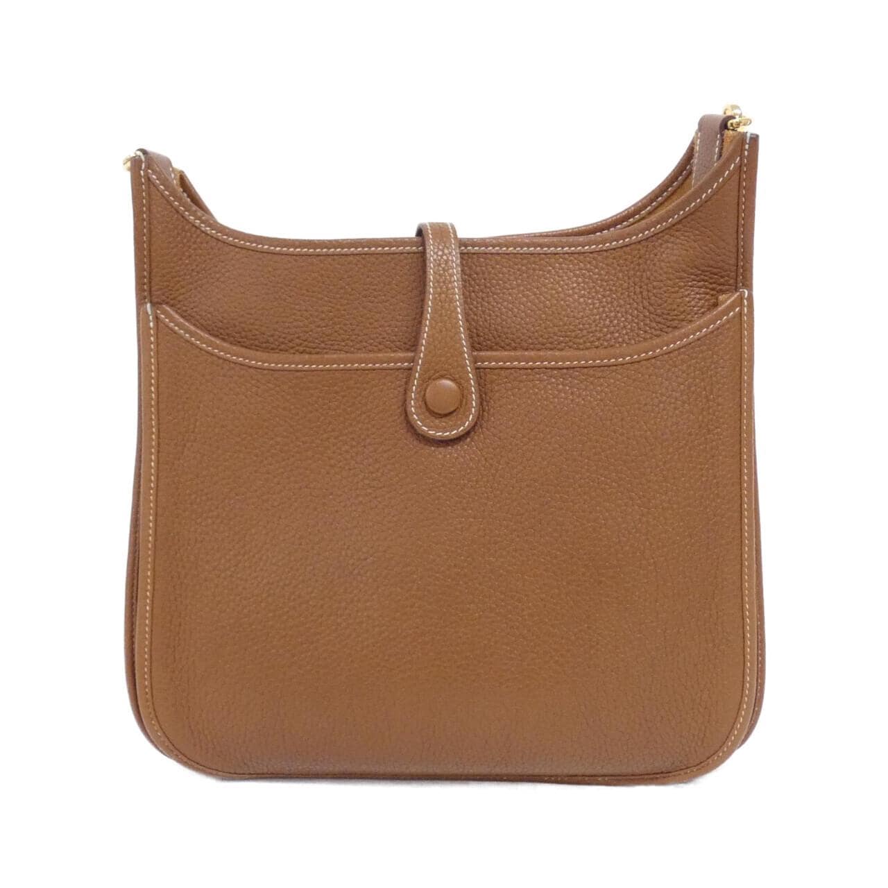 HERMES HERMÈS Evelyne 056277CC Shoulder Bag Clemence Gold Clemence Leather - Thumbnail 2