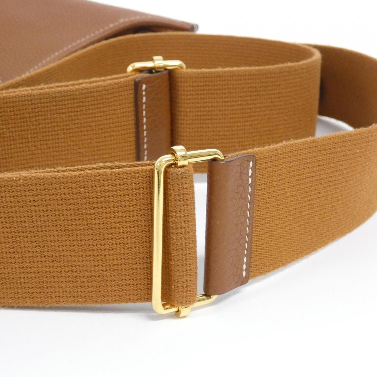 HERMES HERMÈS Evelyne 056277CC Shoulder Bag Clemence Gold Clemence Leather - Thumbnail 6