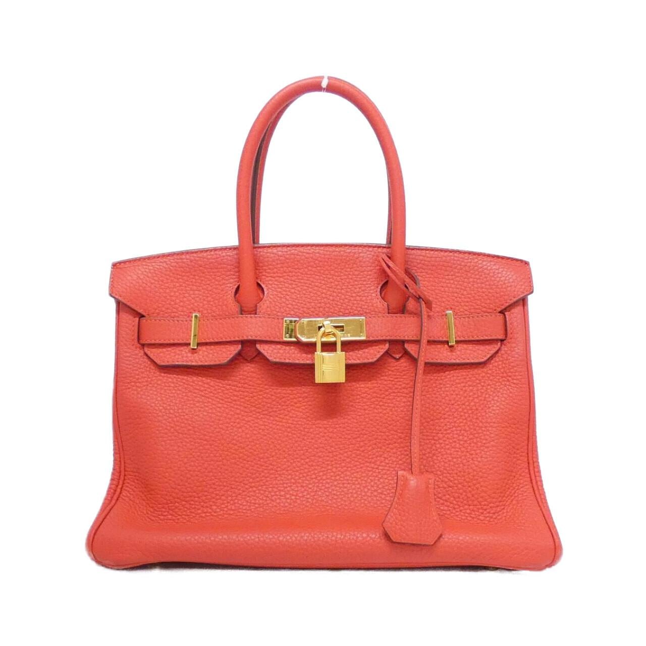 HERMES HERMÈS Birkin 027633CC Bag Togo Rouge