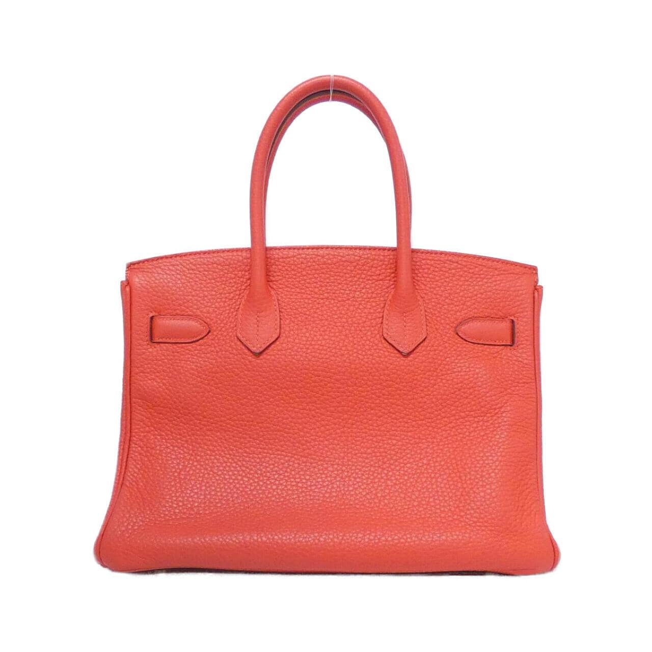 HERMES HERMÈS Birkin 027633CC Bag Togo Rouge Togo 牛皮 中古品B - 縮圖 2