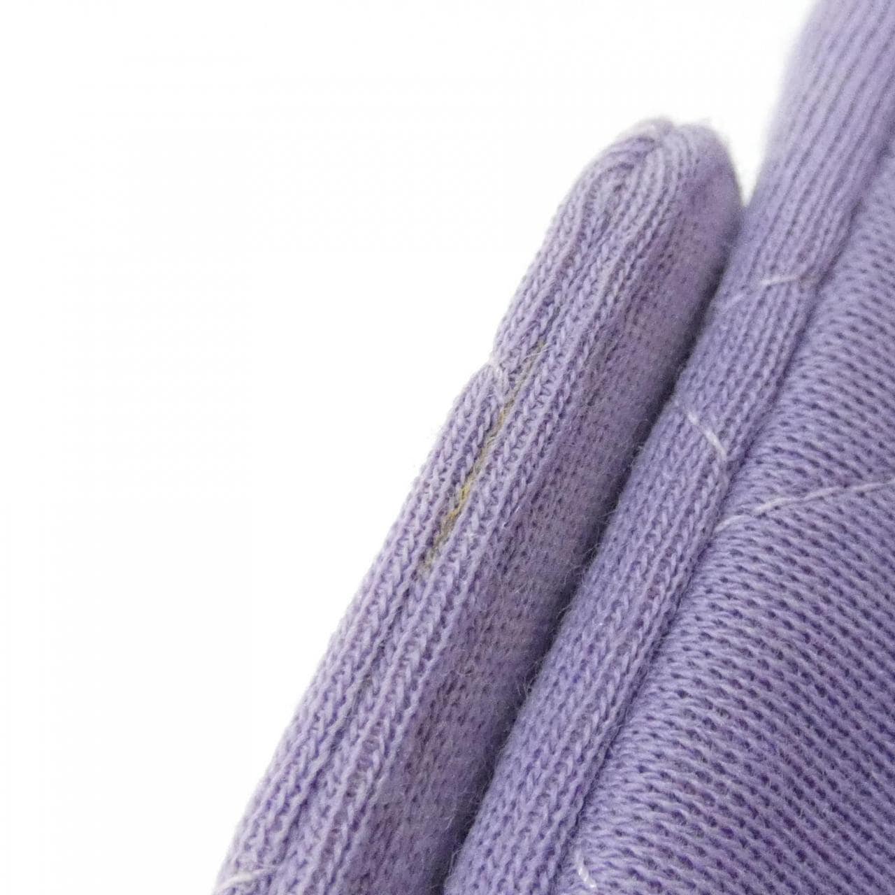 CHANEL Shoulder Canvas Purple Canvas - Thumbnail 5