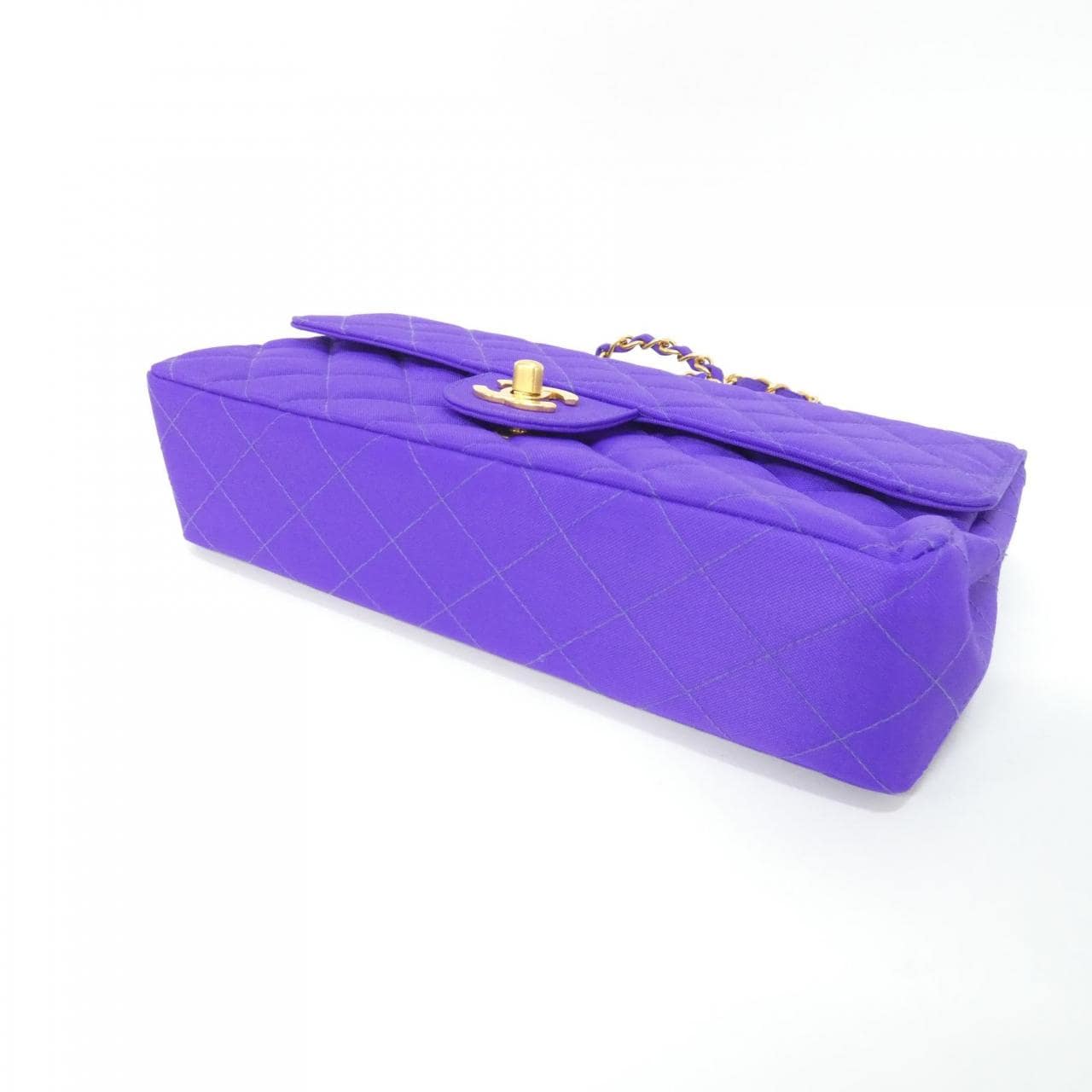 CHANEL Shoulder Nylon Purple Nylon - Thumbnail 3