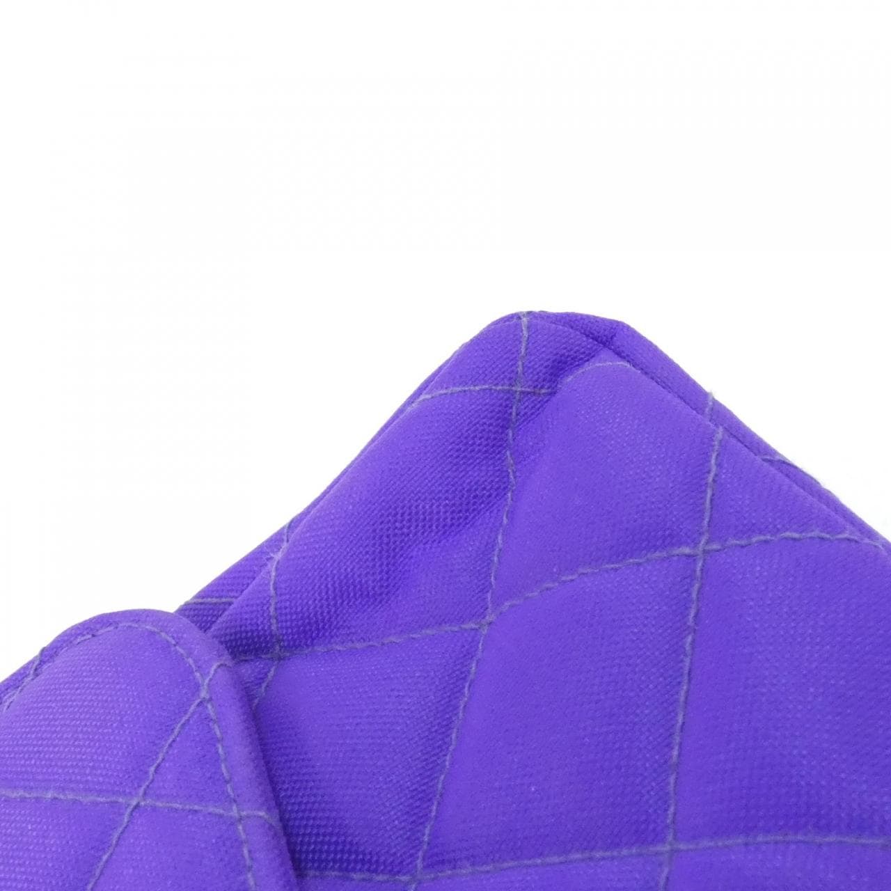 CHANEL Shoulder Nylon Purple Nylon - Thumbnail 5