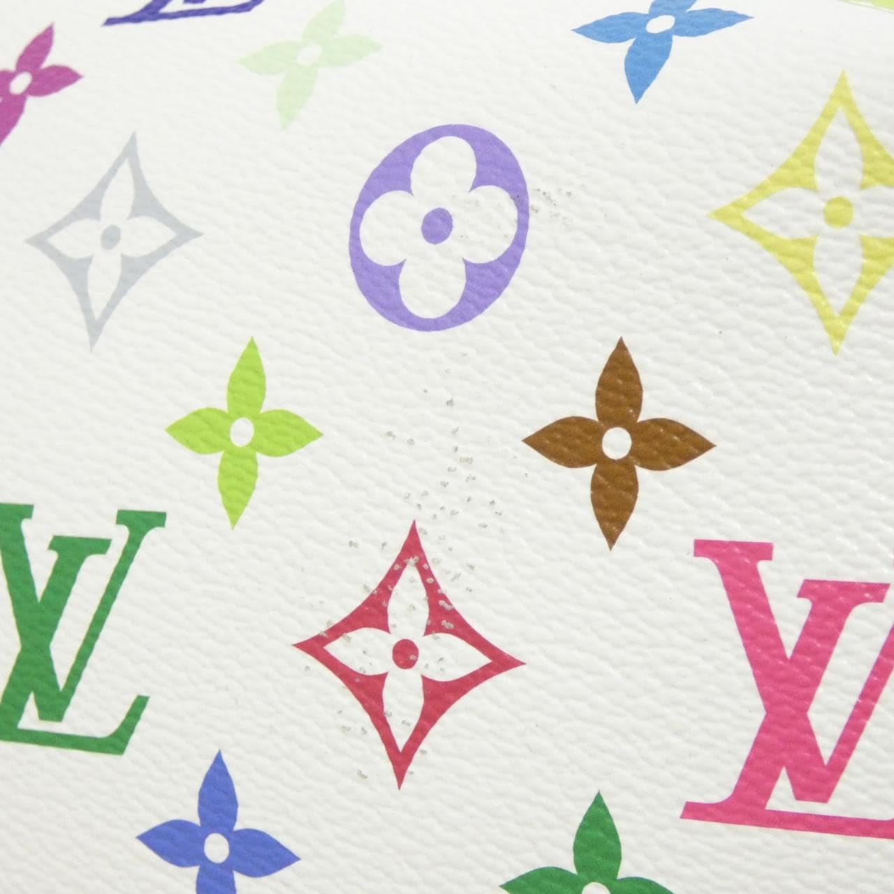 LOUIS VUITTON Keepall M13742 Boston Bag Canvas Multicolor 帆布 中古品A - 縮圖 3