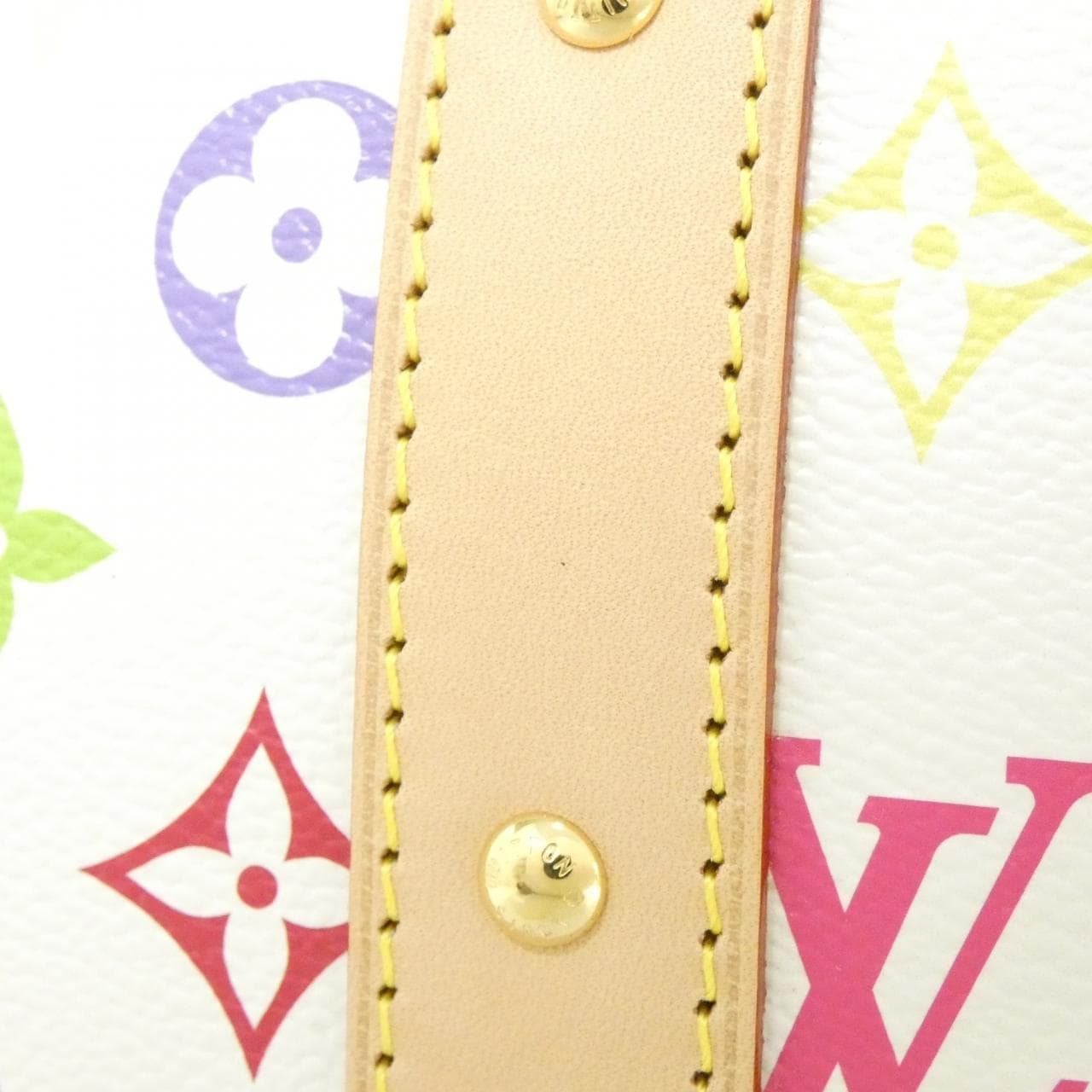 LOUIS VUITTON Keepall M13742 Boston Bag Canvas Multicolor 帆布 中古品A - 縮圖 5