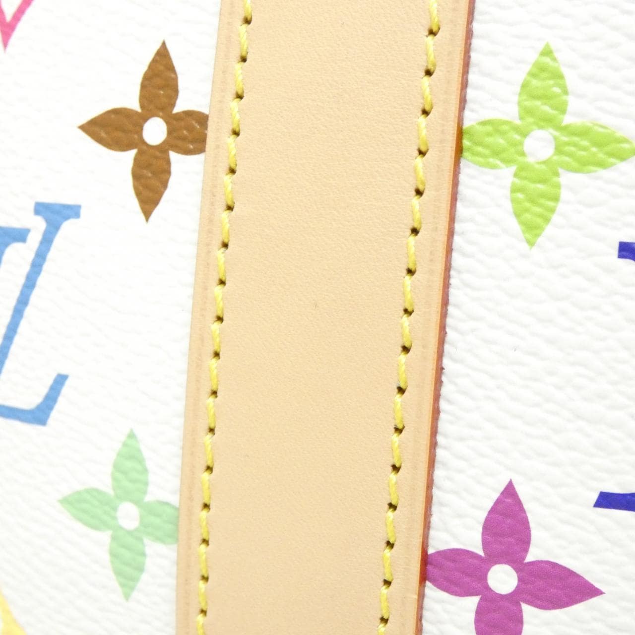 LOUIS VUITTON Keepall M13742 Boston Bag Canvas Multicolor 帆布 中古品A - 縮圖 8