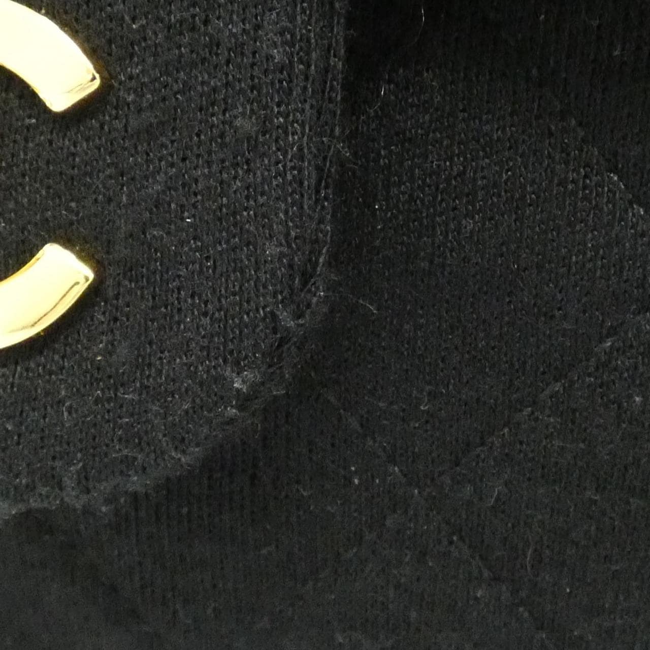 CHANEL 01600 Shoulder Bag Canvas Black Canvas - Thumbnail 5