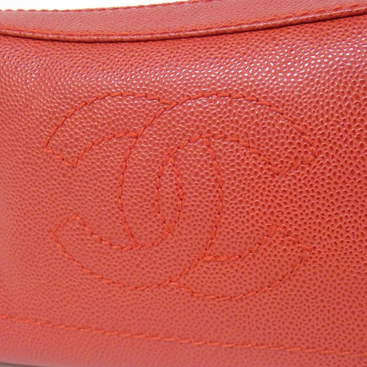 CHANEL 18232 Bag Grained Calfskin Red Grained Calfskin - Thumbnail 4