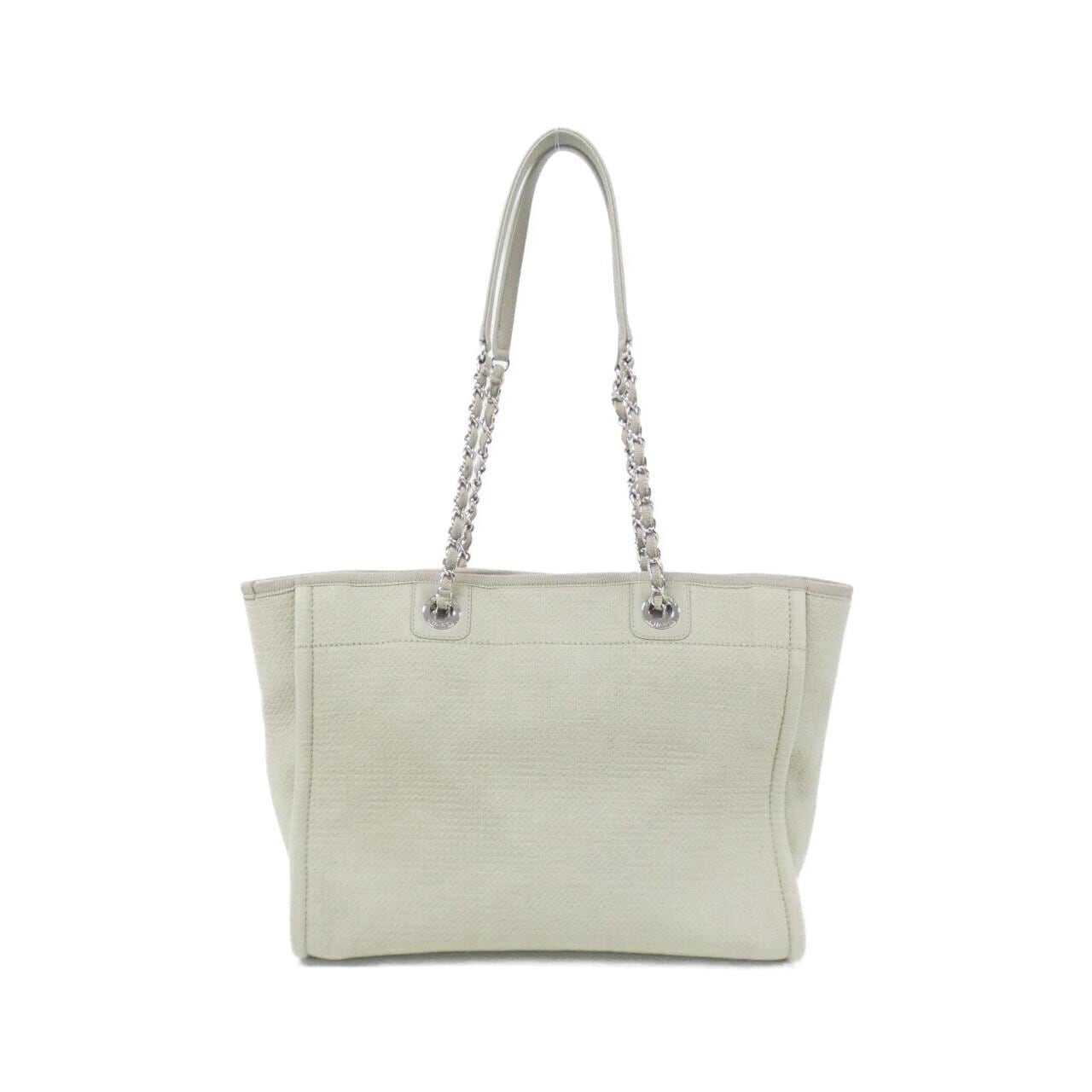 CHANEL Deauville 67001 Bag Grey - Thumbnail 2