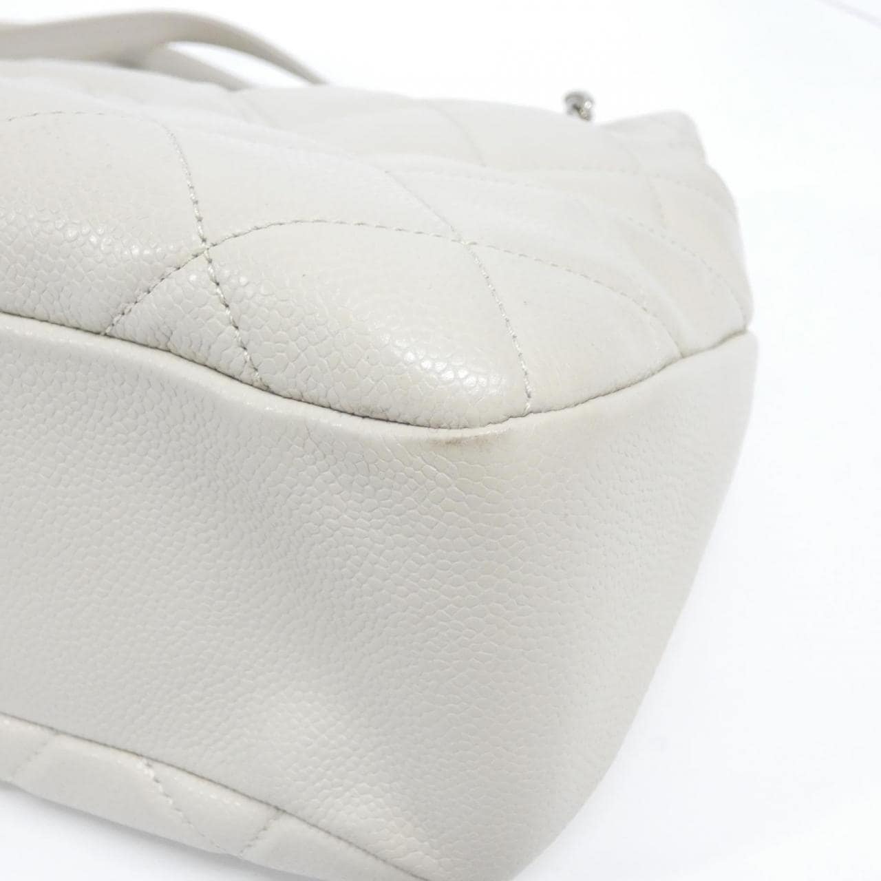 CHANEL 67292 Handbag Grained Calfskin Black Grained Calfskin - Thumbnail 4