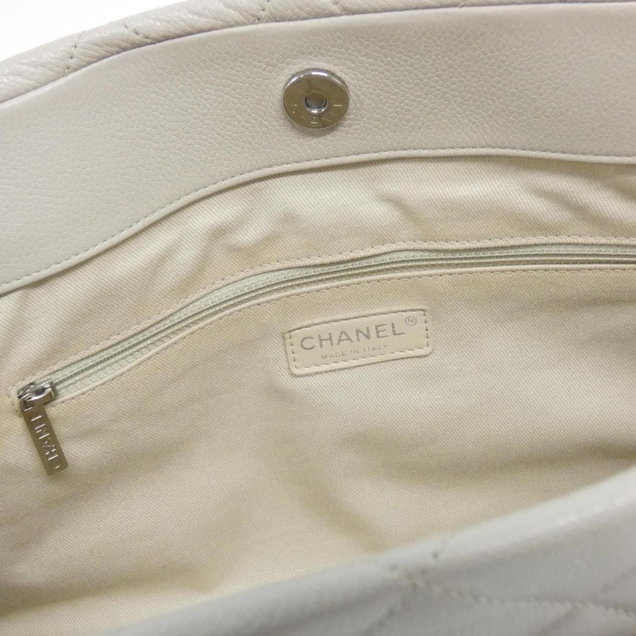 CHANEL 67292 Handbag Grained Calfskin Black Grained Calfskin - Thumbnail 8