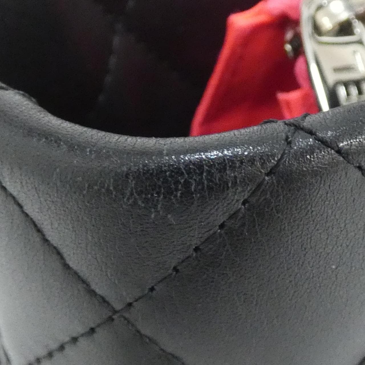 CHANEL Cambon 25167 Bag Patent Leather Black Patent Leather Rank A - Thumbnail 7