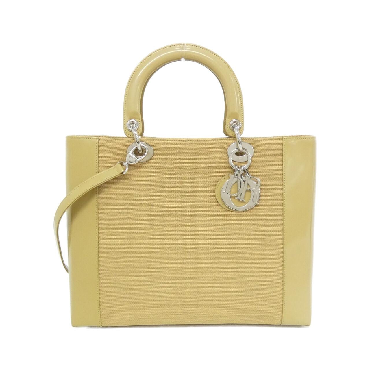 DIOR Lady Dior Bag Canvas