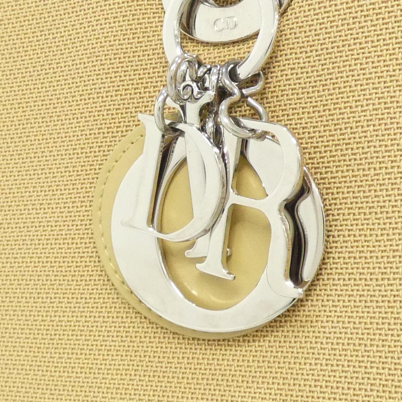 DIOR Lady Dior Bag Canvas 米色 帆布 中古品A - 縮圖 4