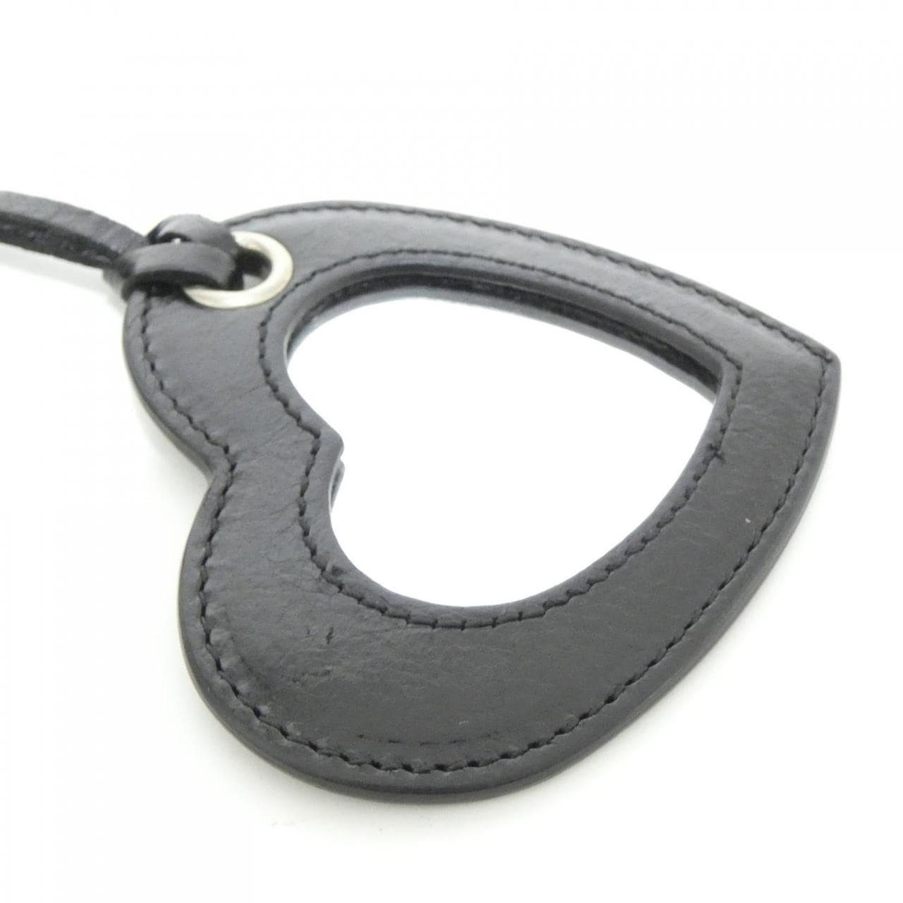 BALENCIAGA Le Cagole 712813 Shoulder Bag Lambskin 黑色 羊皮 中古品A - 縮圖 5