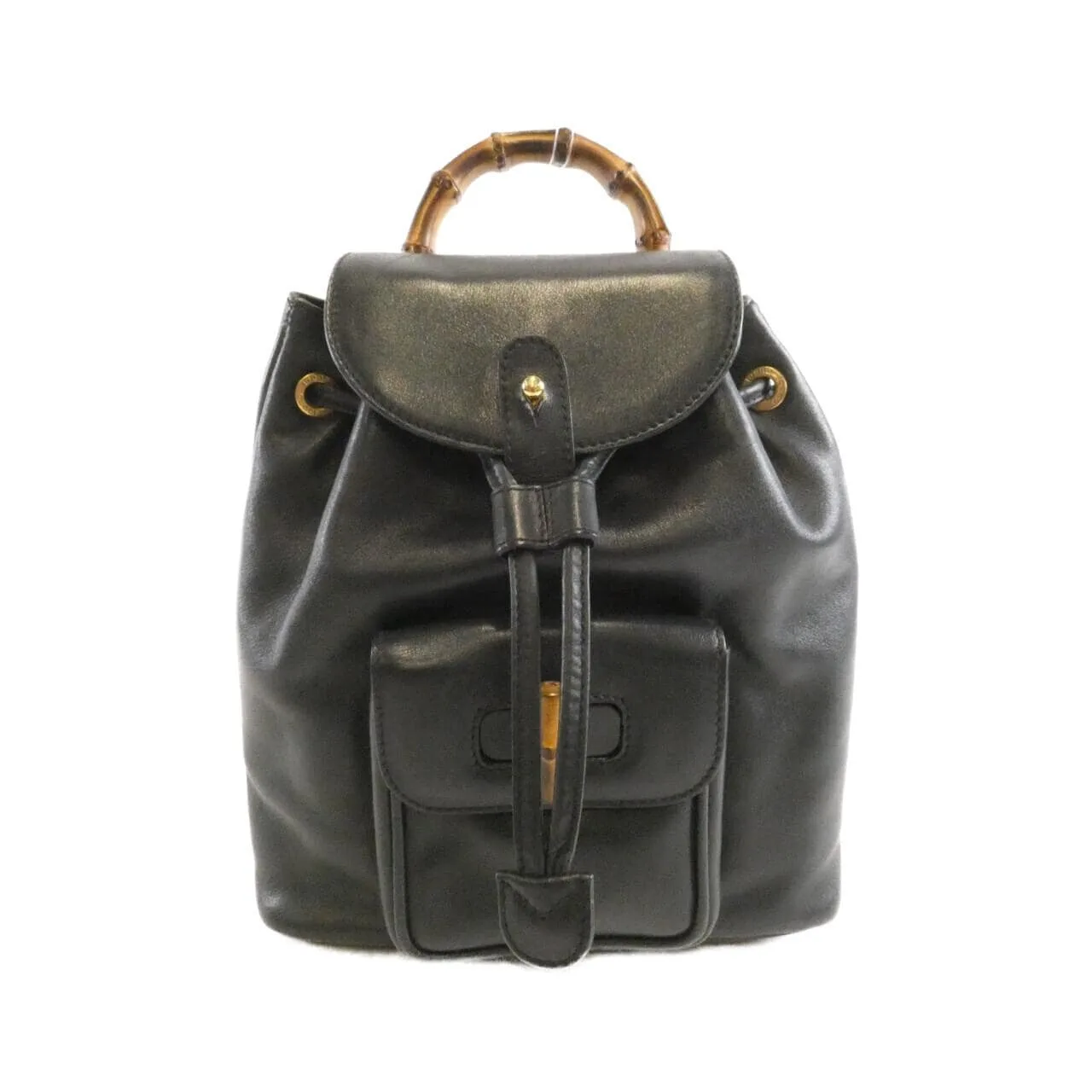 GUCCI 003 2265 Backpack Leather Black