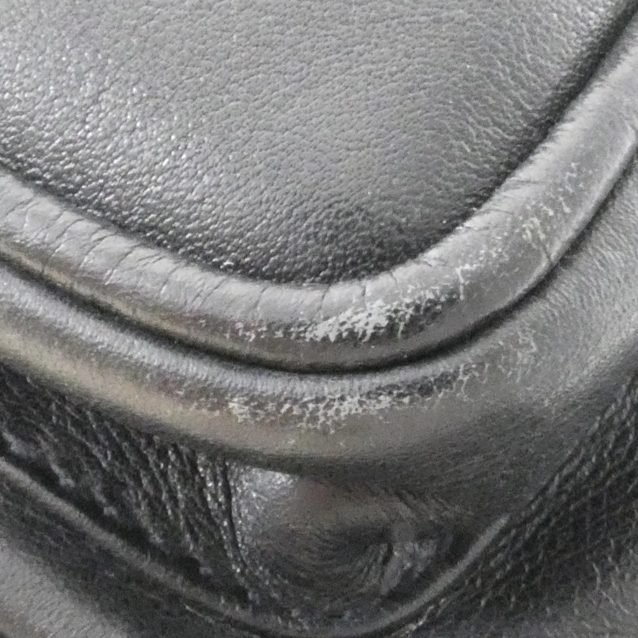 GUCCI 003 2265 Backpack Leather 黑色 皮革 中古品B - 縮圖 5