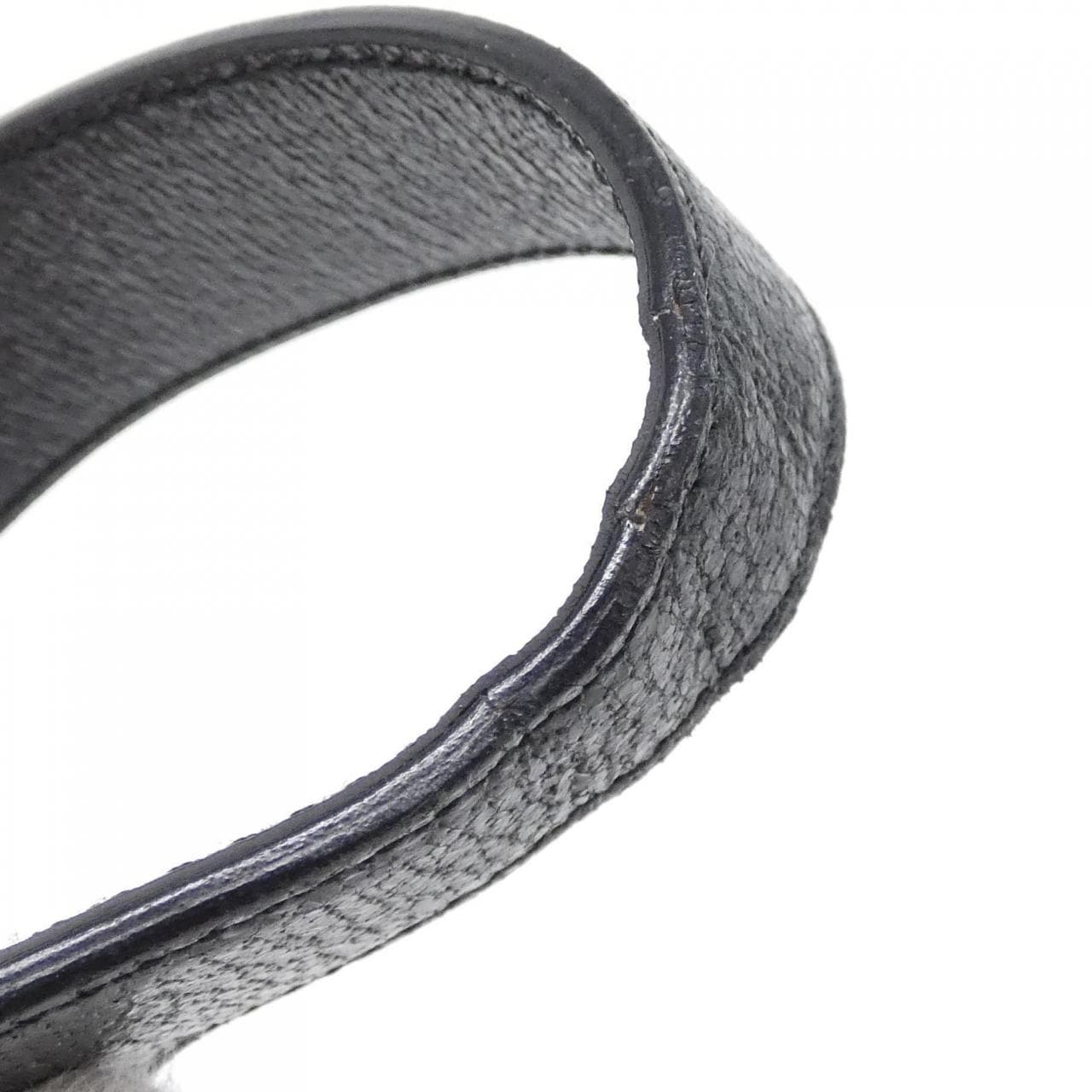 GUCCI 001 3306 Shoulder Bag Leather 黑色 皮革 中古品A - 縮圖 6