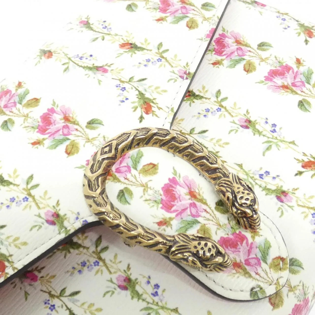 GUCCI Dionysus 401231 Wallet Leather 黑色 皮革 中古品A - 縮圖 5