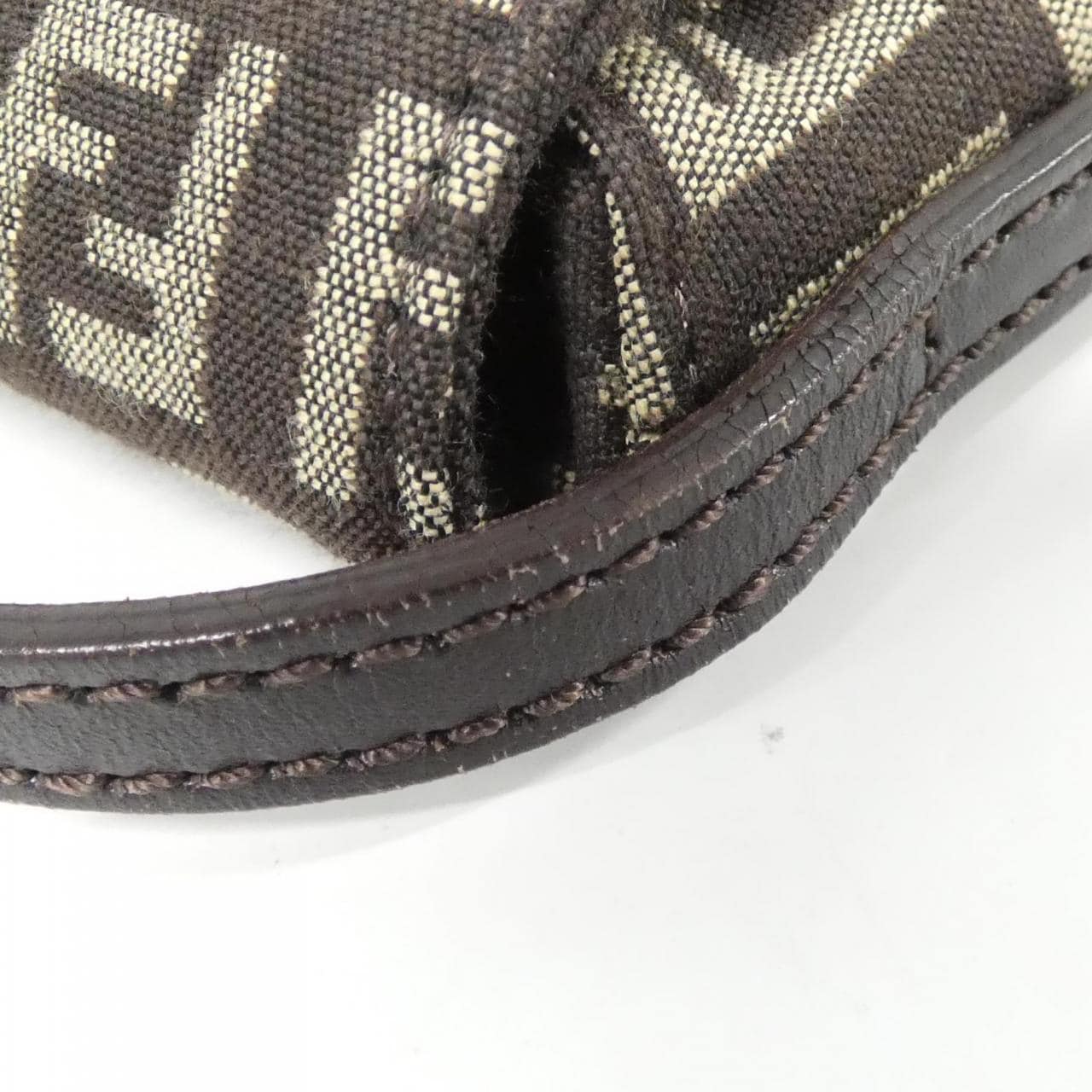 FENDI 8BT075 JQ4 Shoulder Bag Canvas Black Canvas - Thumbnail 5