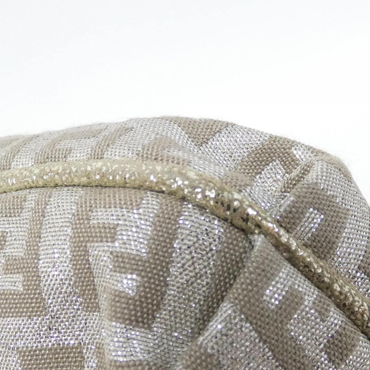 FENDI 8BT075 RQ6 Shoulder Bag Canvas Gold Canvas - Thumbnail 3