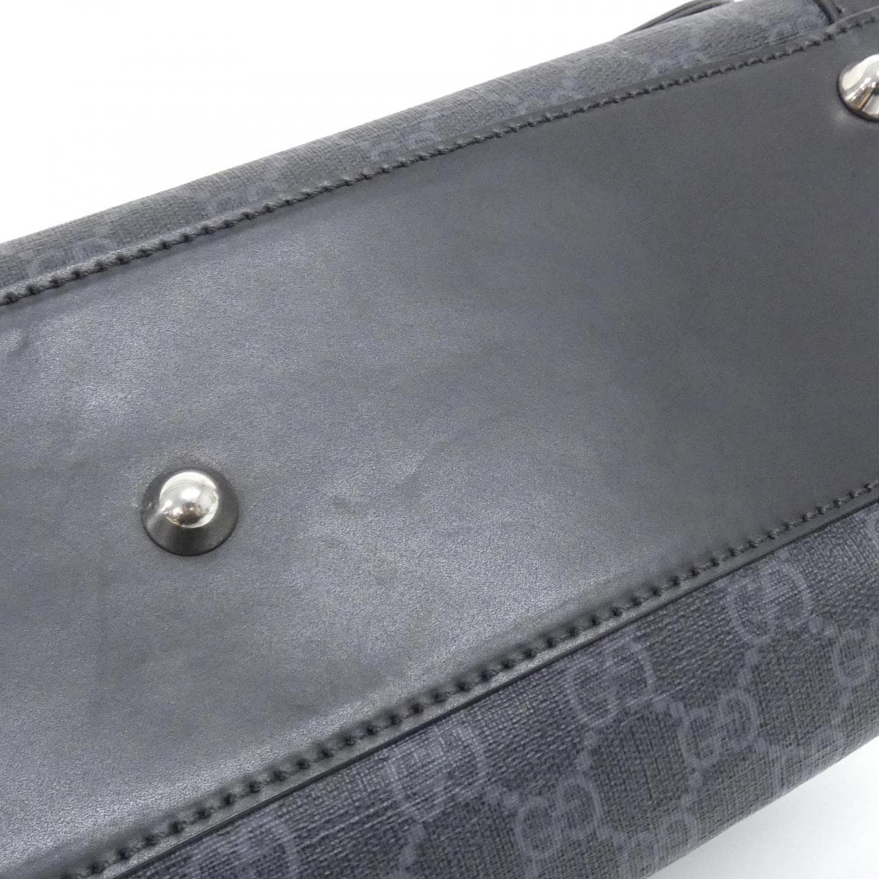 GUCCI 495909 K5RLN Shoulder Bag Canvas 黑色 帆布 中古品A - 縮圖 3