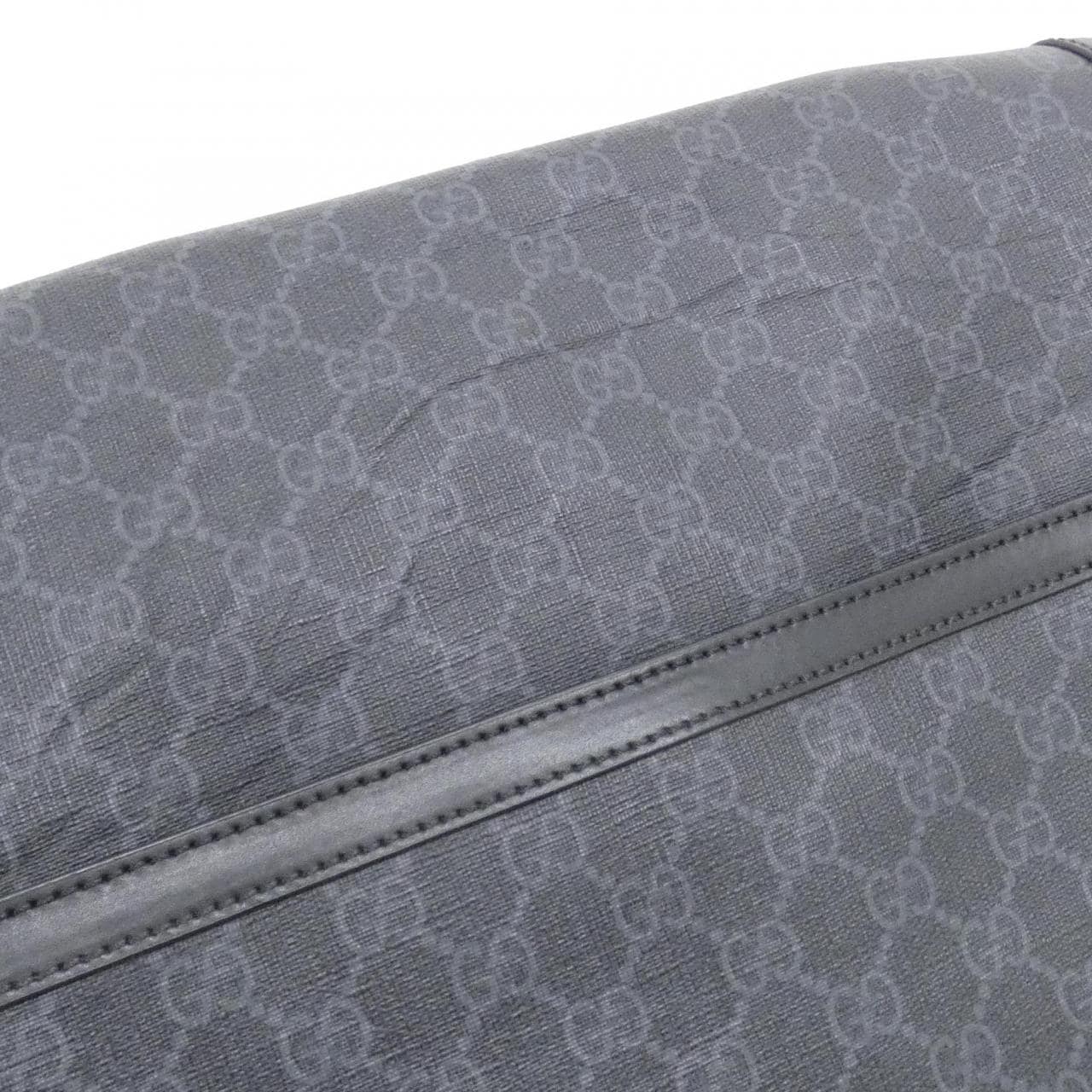 GUCCI 495909 K5RLN Shoulder Bag Canvas 黑色 帆布 中古品A - 縮圖 5