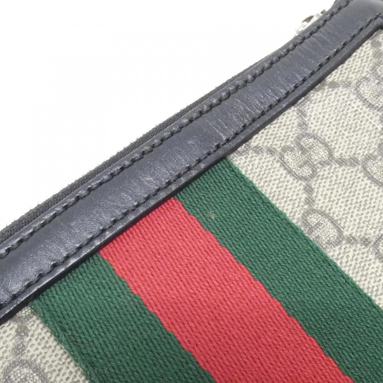 GUCCI 471454 KHNGN Shoulder Canvas Black Canvas Rank B - Thumbnail 4