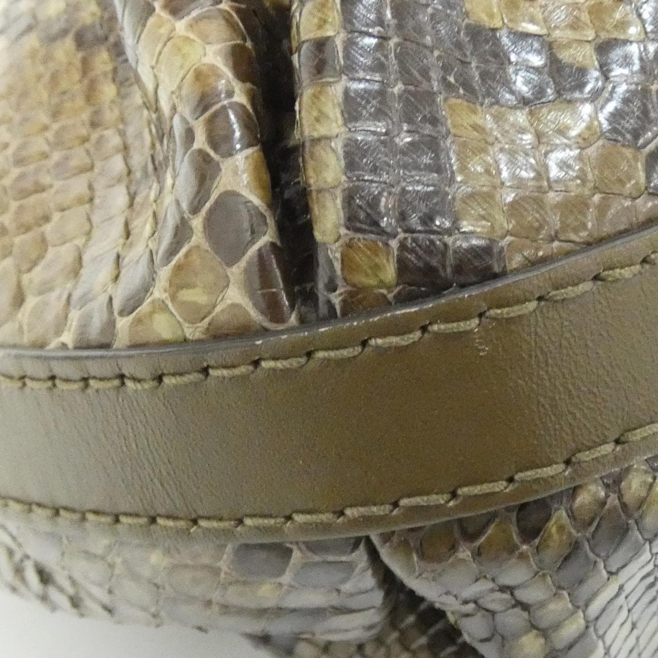 GUCCI 269953 Bag Python Black Python - Thumbnail 2