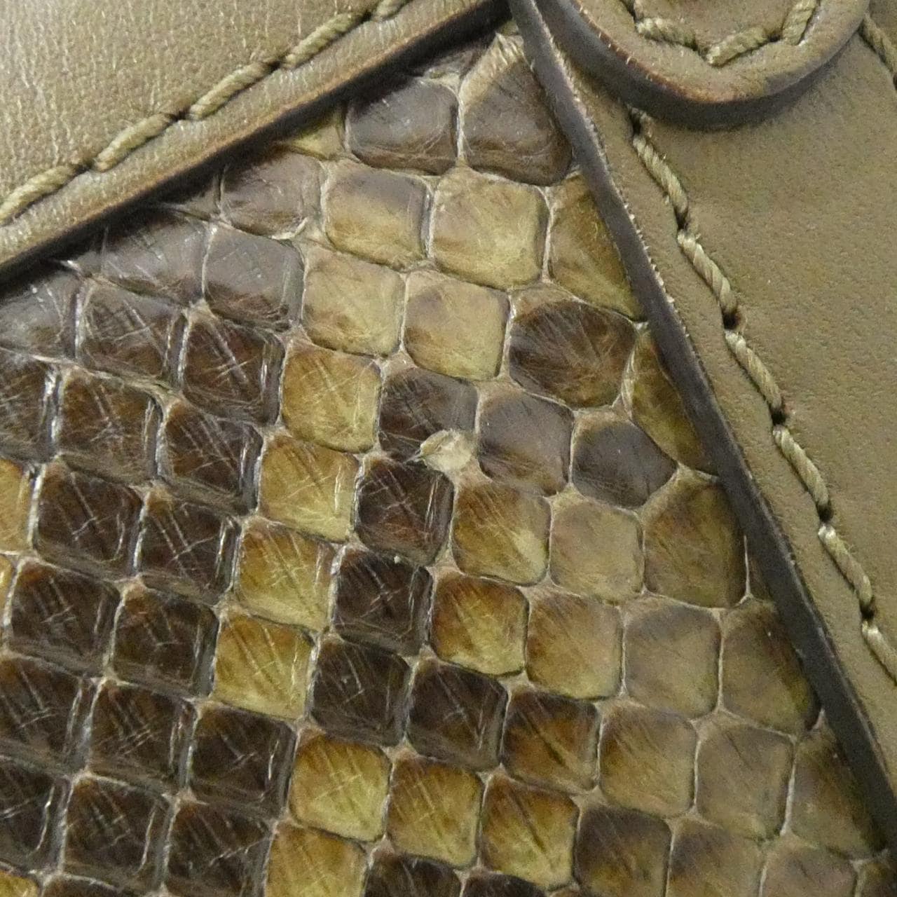 GUCCI 269953 Bag Python Black Python - Thumbnail 3